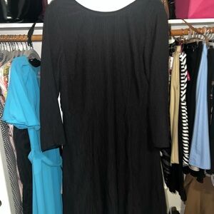 H&M Black Long Sleeve Dress